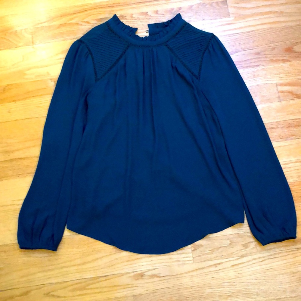 Loft Teal Blouse Size M
